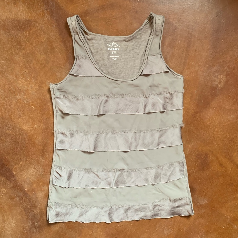 Old Navy // EUC Olive green tank top